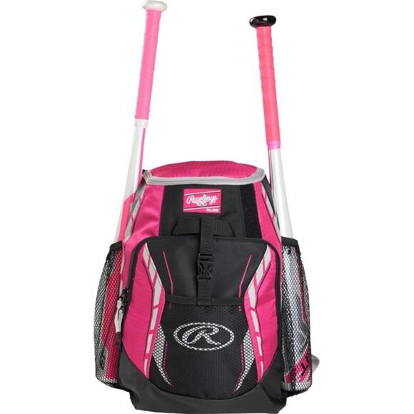 Baseball & Softball Backpack Equipment Bag |T-Ball /Rec /Travel |Multiple Colors - Picture 1 of 6